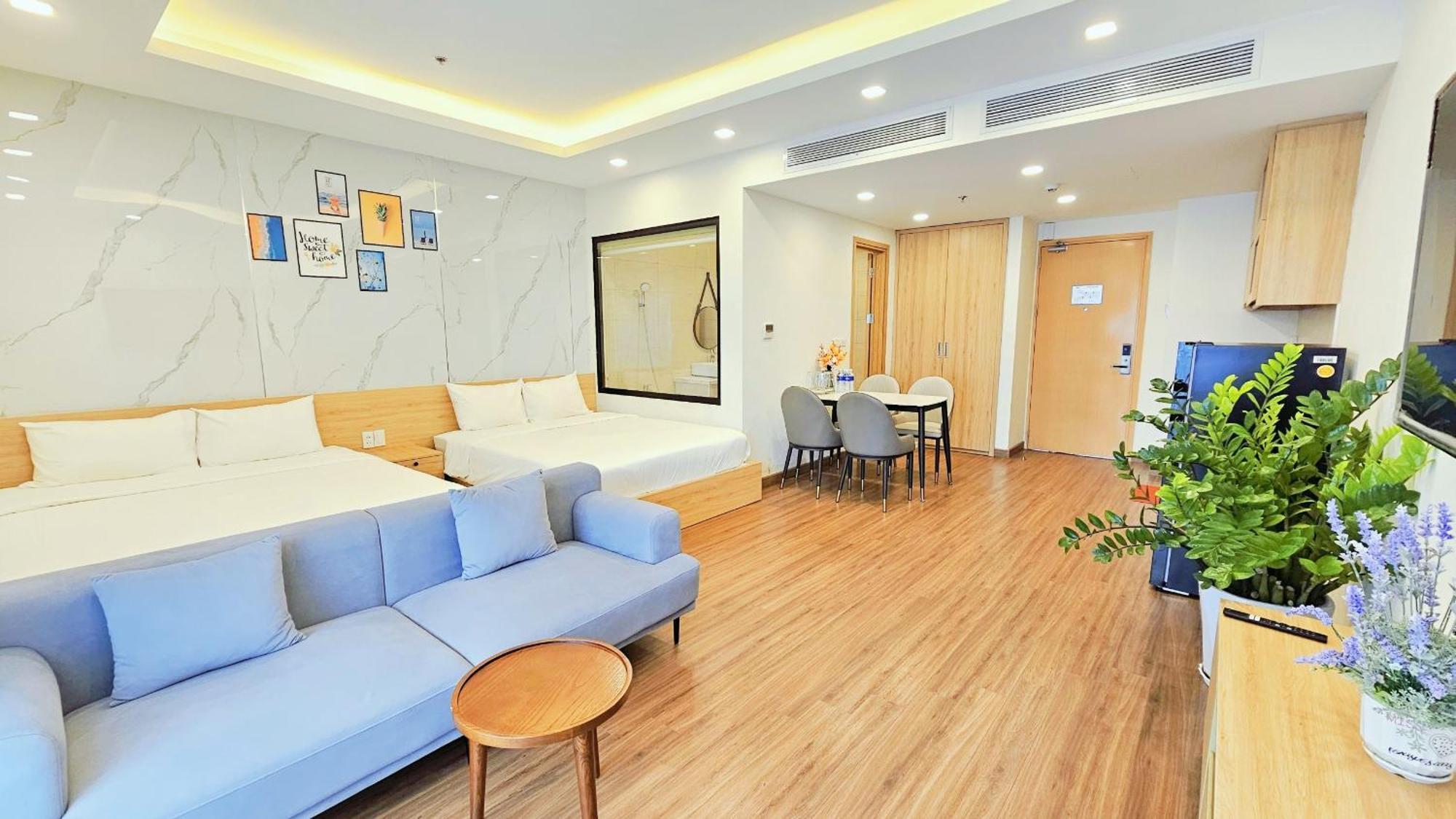 Flc Sea Tower Quy Nhon Ban Cong, Bon Tam, Ho Boi Co Phi, Sat Bien Exteriör bild