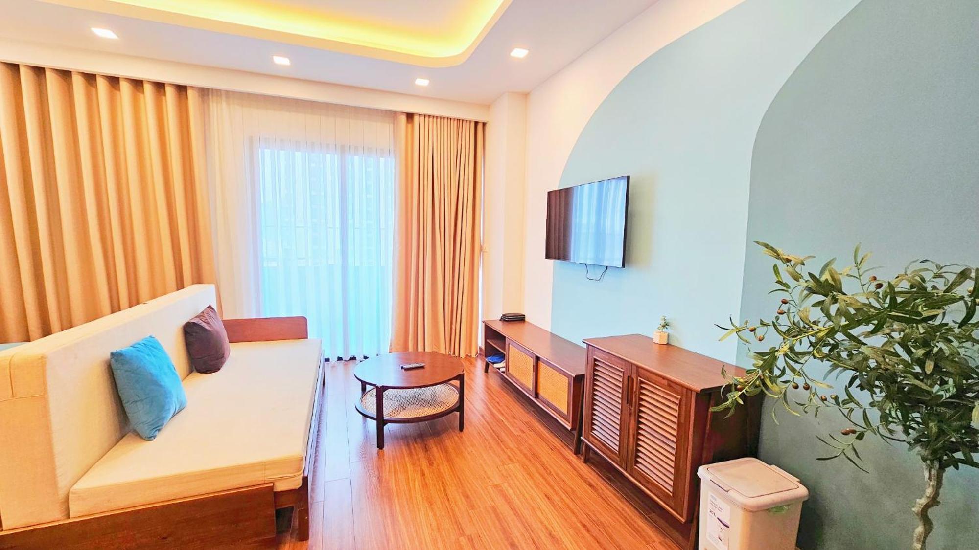 Flc Sea Tower Quy Nhon Ban Cong, Bon Tam, Ho Boi Co Phi, Sat Bien Exteriör bild